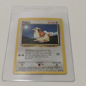 Pidgey 40Hp Pokémon Trading Card